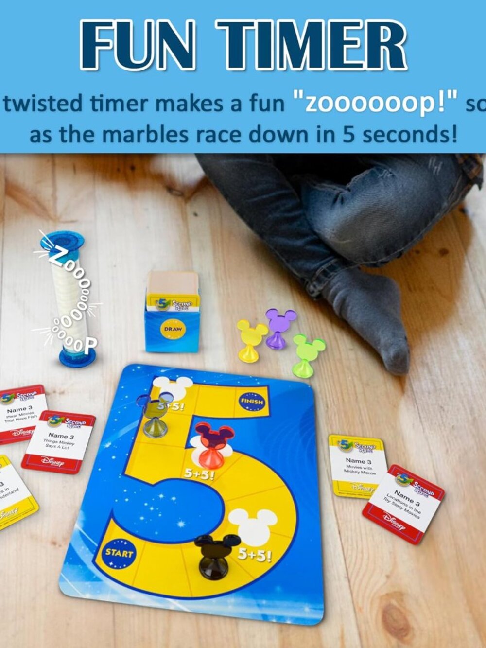 Disney Edition — Fun Family Game About Your Favorite Disney Characters — Ages 6+ - Picture 5 of 7